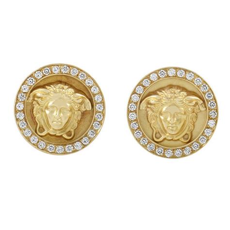 cheap versace earrings|versace earrings with diamonds.